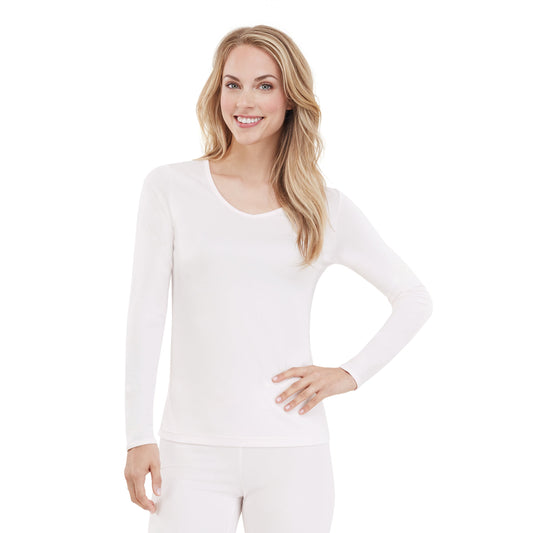 Cuddl Duds Climatesmart Long Sleeve V-Neck