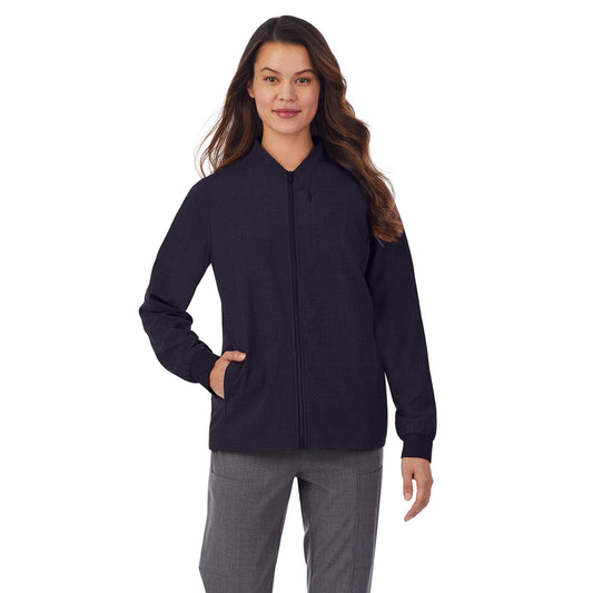 Cuddl Duds Womens Scrub Jacket