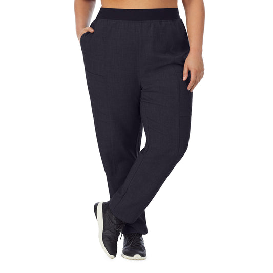 Cuddl Duds Womens Scrub Slim Cargo Pant PLUS